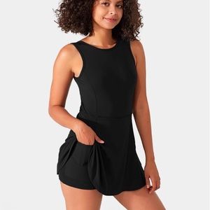 Halara Tennis Dress with built in Shorts & Pockets